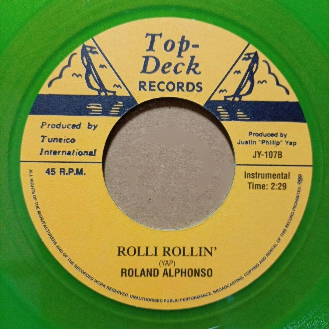 Roland Alphonso - Rolli Rollin' / Ska Down Jamaica Way 7" Green Vinyl Record