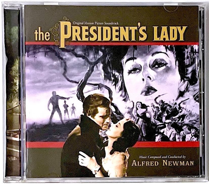 Alfred Newman The President's Lady Soundtrack CD Limited Edition 1500 Copies