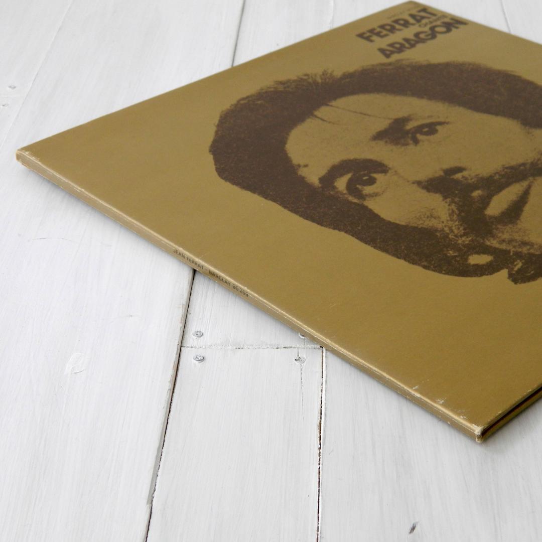 Jean Ferrat - Chante Aragon LP 1978 French Chanson Vinyl Record