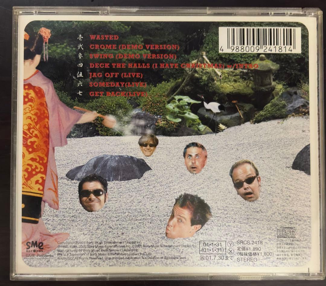 Zebrahead Stupid Fat Americans CD Japan Press with OBI Rare Mini-Album 2001