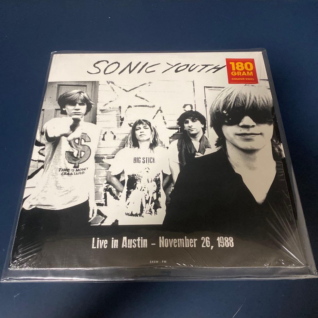 Sonic Youth - Live in Austin November 26 1988 - 180g Orange Vinyl LP