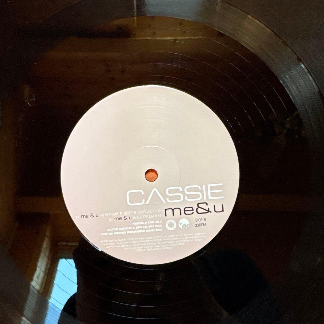Cassie - Me & U 12" Single 2006 Bad Boy Records R&B Vinyl