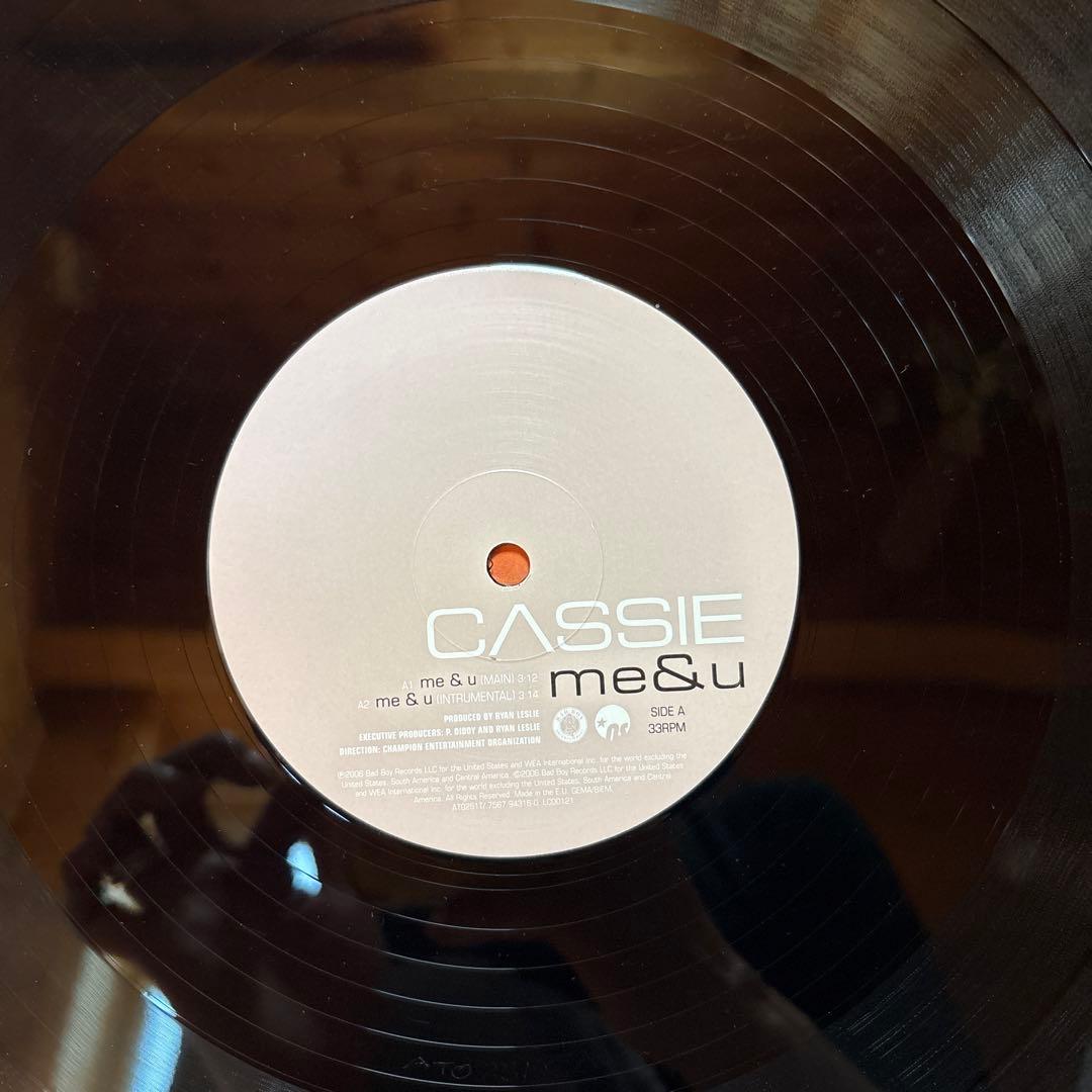 Cassie - Me & U 12" Single 2006 Bad Boy Records R&B Vinyl