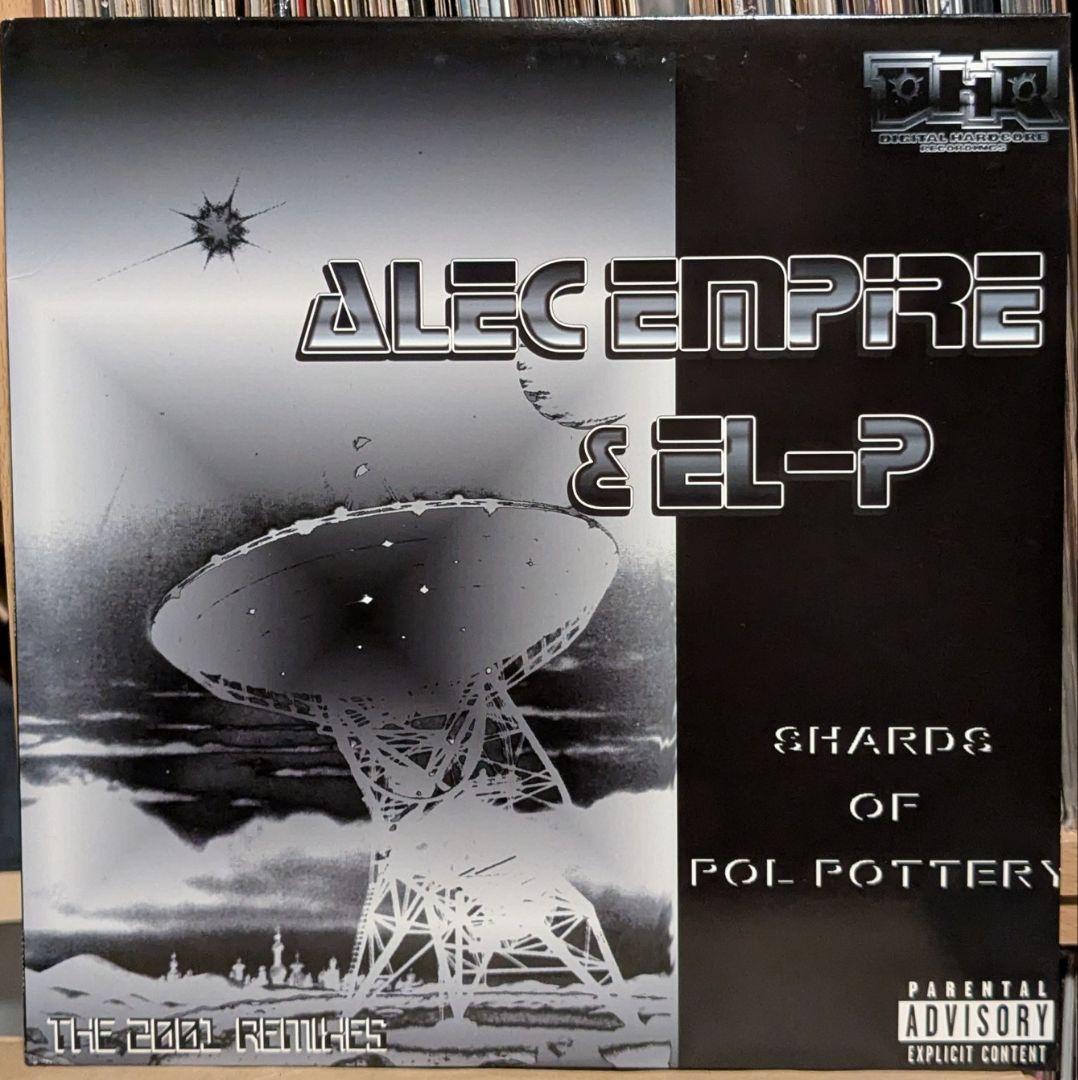 Alec Empire & EL-P - Shards Of Pol Pottery: The 2001 Remixes 12" Vinyl DHR