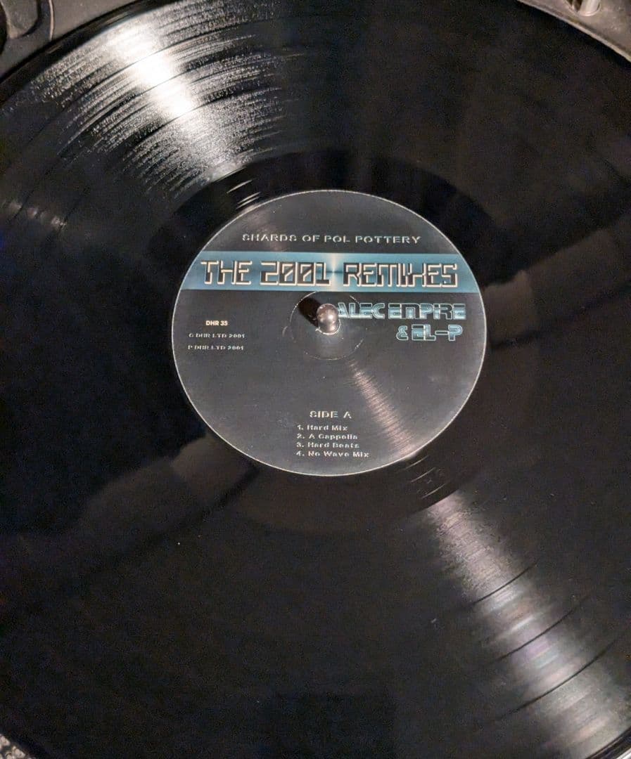 Alec Empire & EL-P - Shards Of Pol Pottery: The 2001 Remixes 12" Vinyl DHR