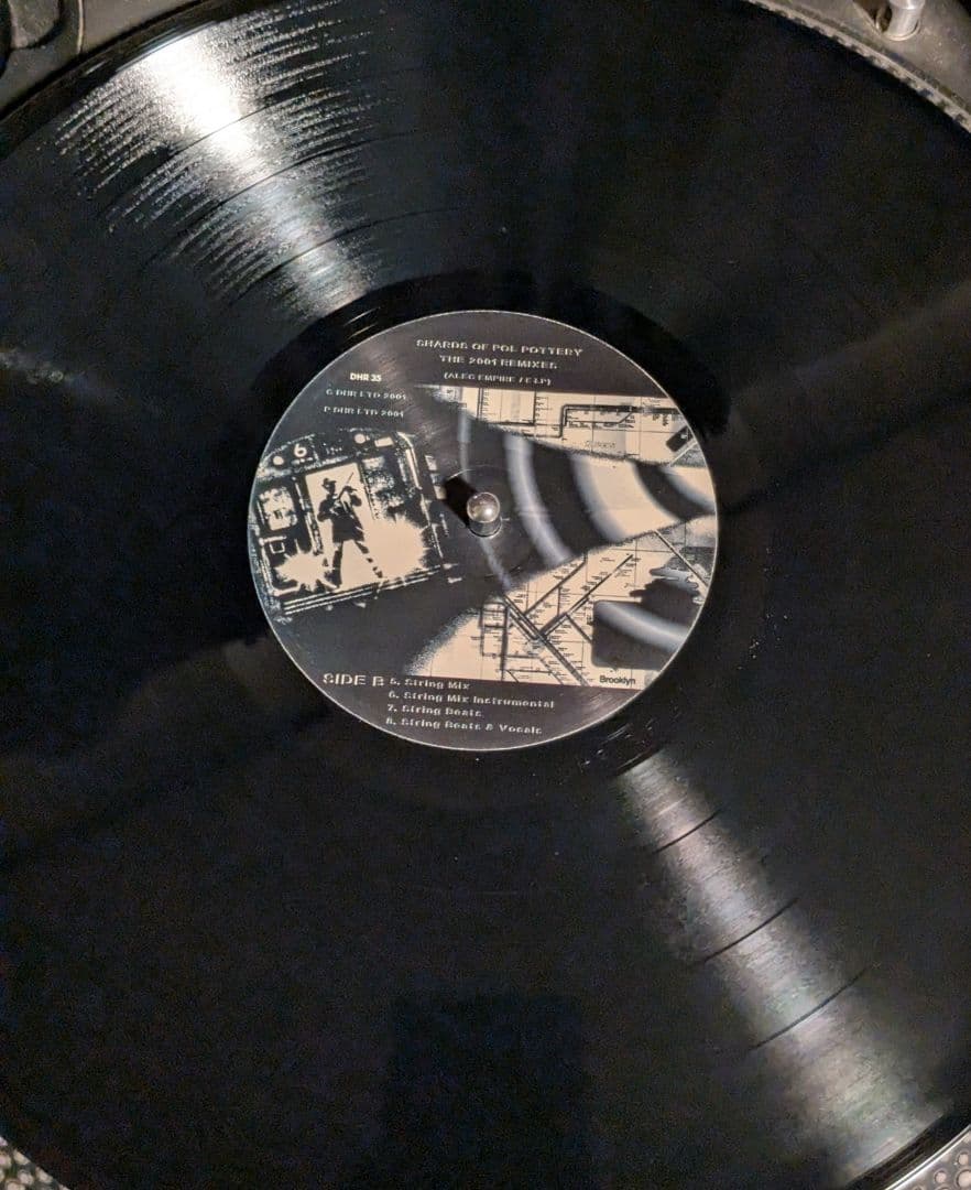 Alec Empire & EL-P - Shards Of Pol Pottery: The 2001 Remixes 12" Vinyl DHR