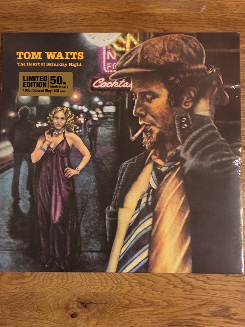 Tom Waits The Heart of Saturday Night LP Limited 50th Anniversary Gold Vinyl