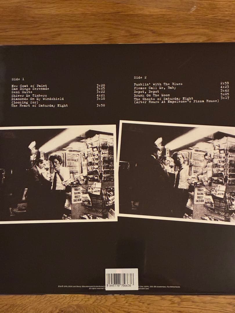 Tom Waits The Heart of Saturday Night LP Limited 50th Anniversary Gold Vinyl