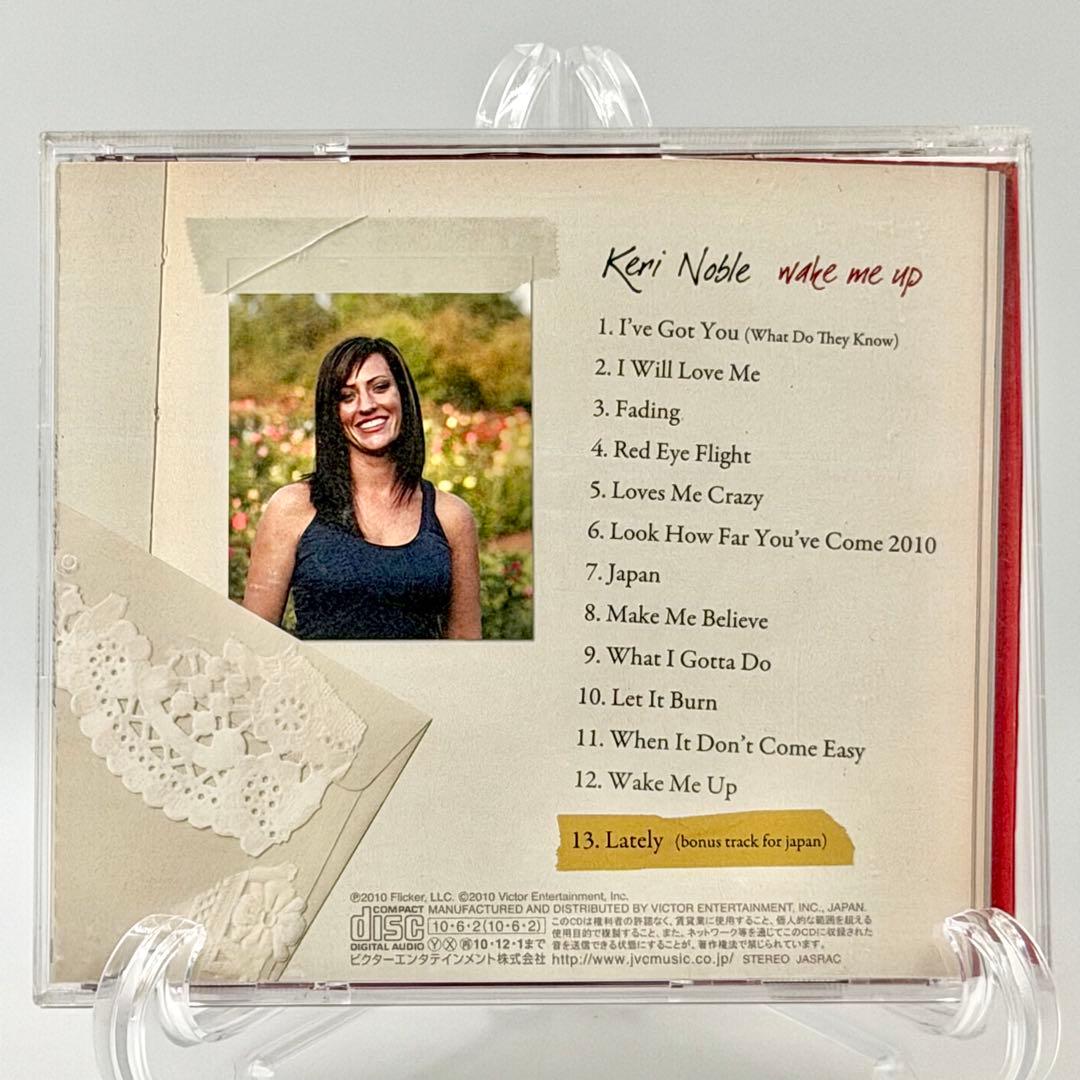 Keri Noble Wake Me Up CD Japan Press 2010 Vic-64818 Bonus Track Included
