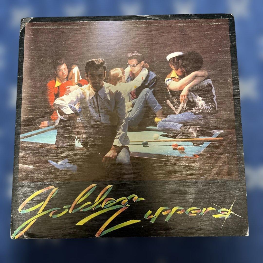 Golden Zippers Self-Titled 1983 Spanish Rockabilly 7" EP Rare w/ Insert Spain