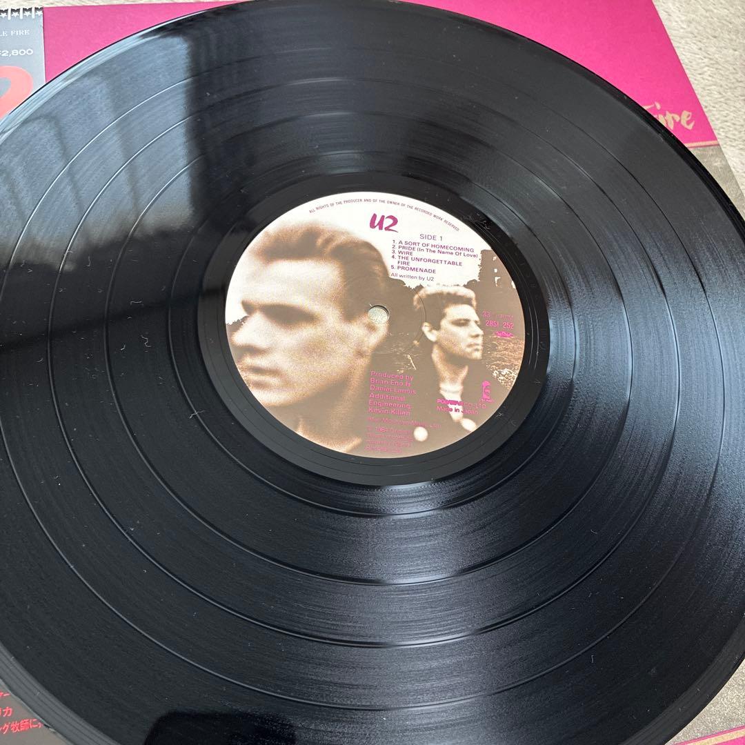 U2 The Unforgettable Fire Vinyl Record Pink Cover Excellent Condition | Japansoundstore