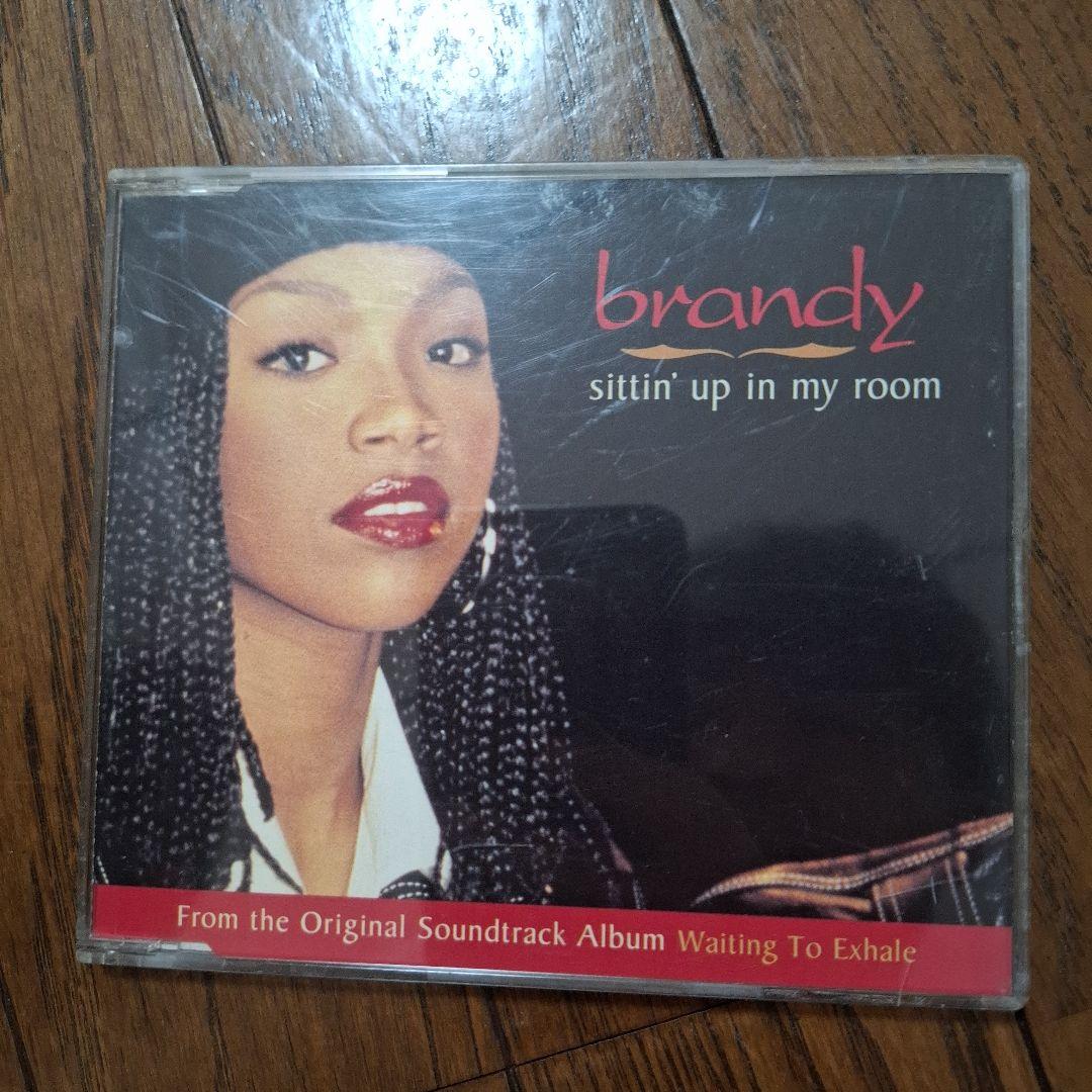 Brandy - Sittin' Up In My Room CD Single 1996 Waiting To Exhale Soundtrack