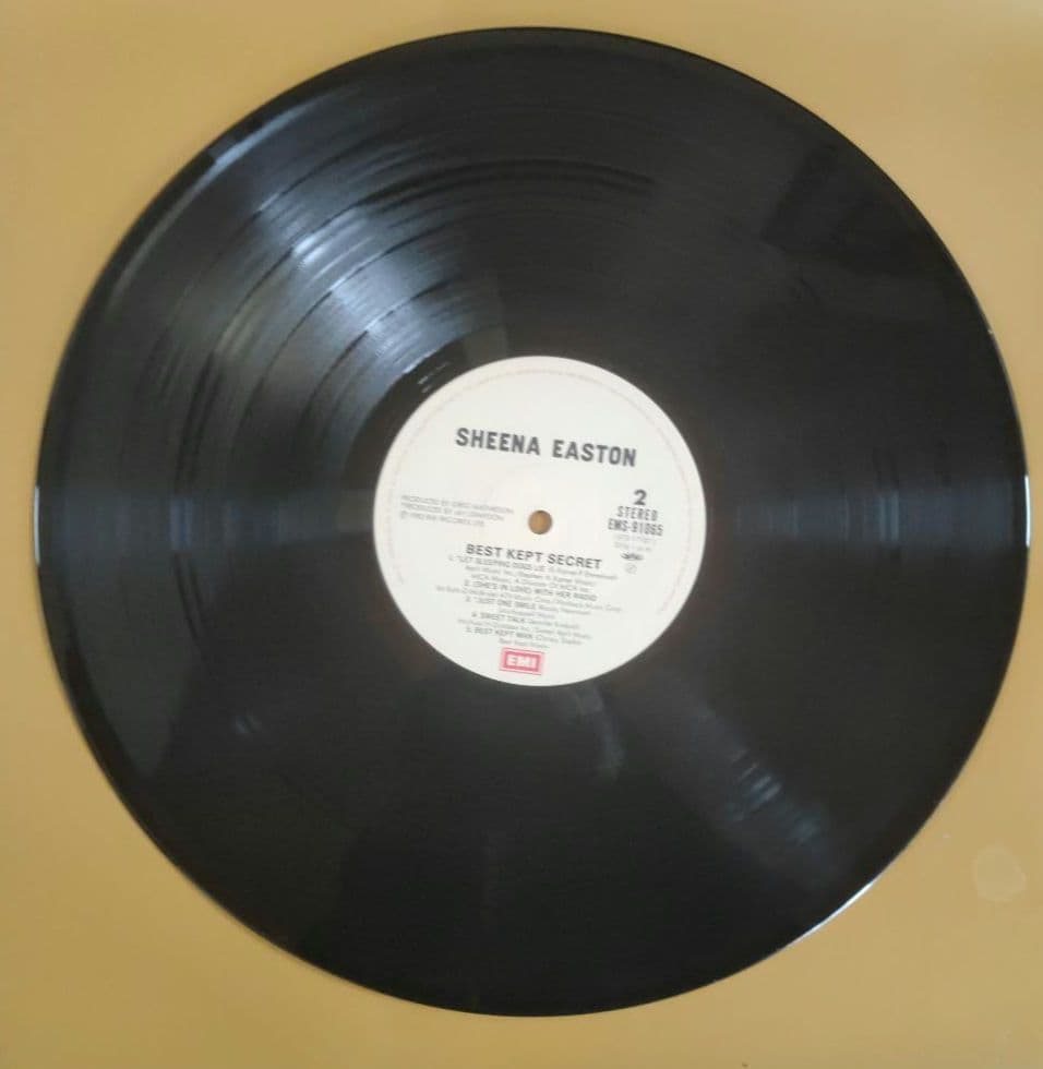 Sheena Easton Best Kept Secret Japan Vinyl LP Record + Obi 1983 EMS-91065