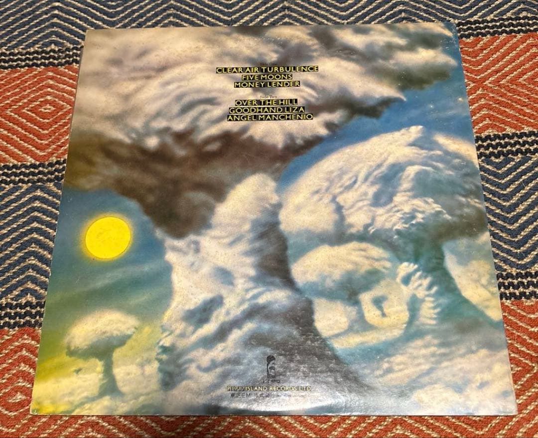 Ian Gillan Band - Clear Air Turbulence LP 1977 Japan Pressing Rock Vinyl