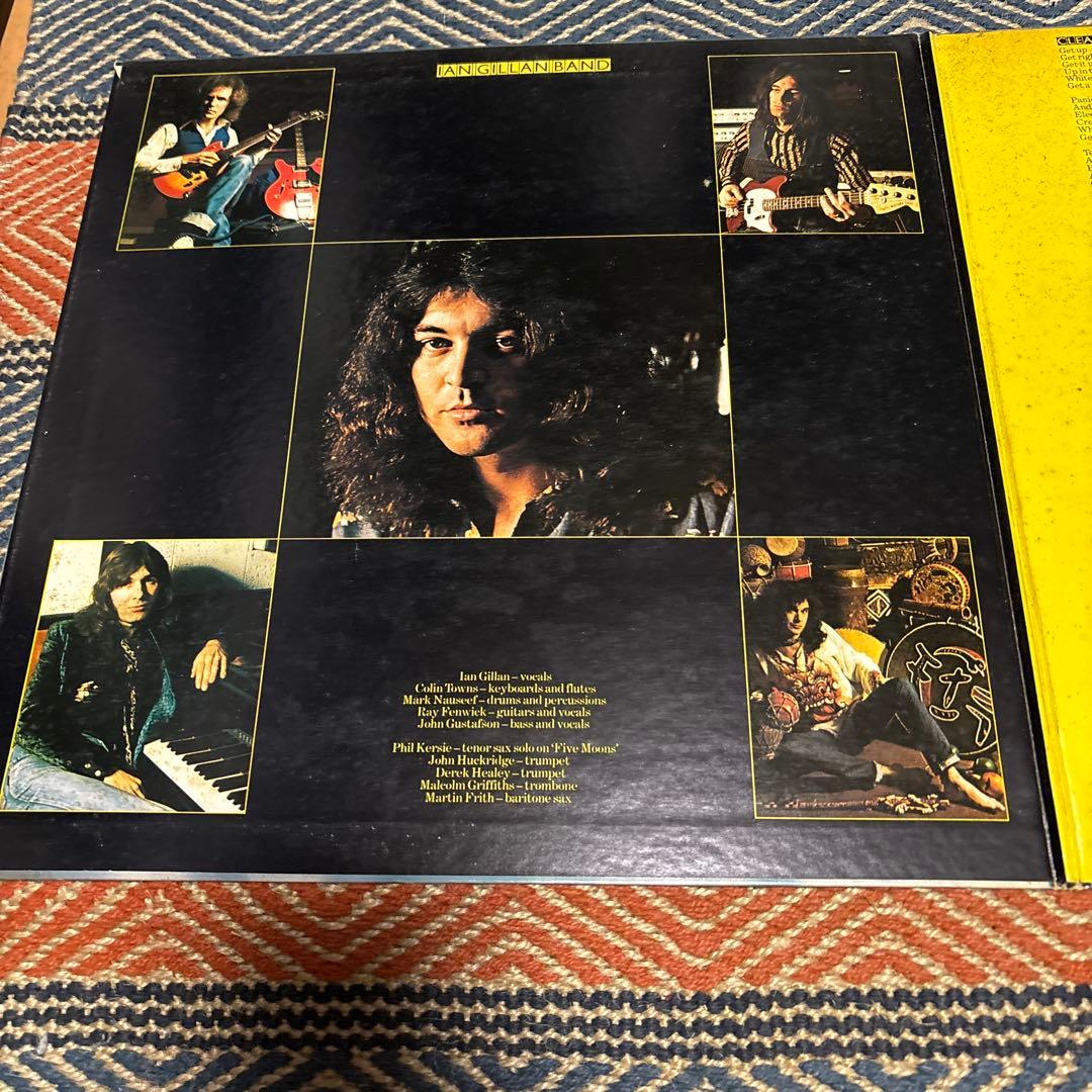 Ian Gillan Band - Clear Air Turbulence LP 1977 Japan Pressing Rock Vinyl