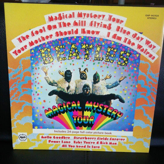 The Beatles Magical Mystery Tour Vinyl LP Japan Pressing w/ 24-Page Picture Book