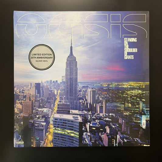 Oasis Standing on the Shoulder of Giants 25th Anniv Silver Vinyl Ltd | Japansoundstore