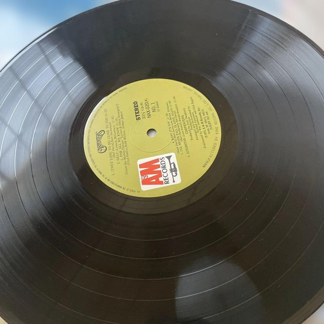 Carpenters - Now & Then (青春のハーモニー) Japan LP W/ OBI & Insert