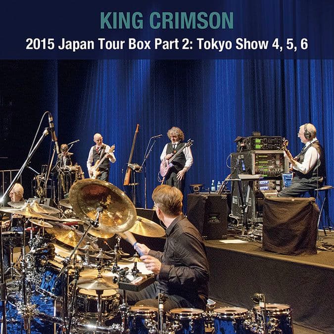 King Crimson 2015 Japan Tour Box Part 2: Tokyo Show 4, 5, 6 Japan Press CD Box