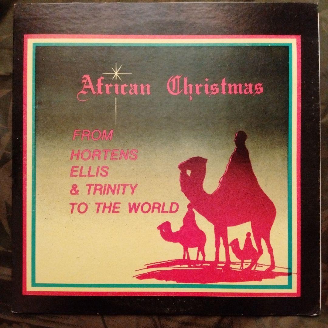 Hortens Ellis & Trinity - African Christmas LP Rare Reggae Christmas Vinyl