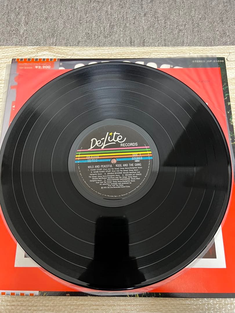 Kool and The Gang Wild & Peaceful LP Record OBI Japan Orig Used Excellent | Japansoundstore