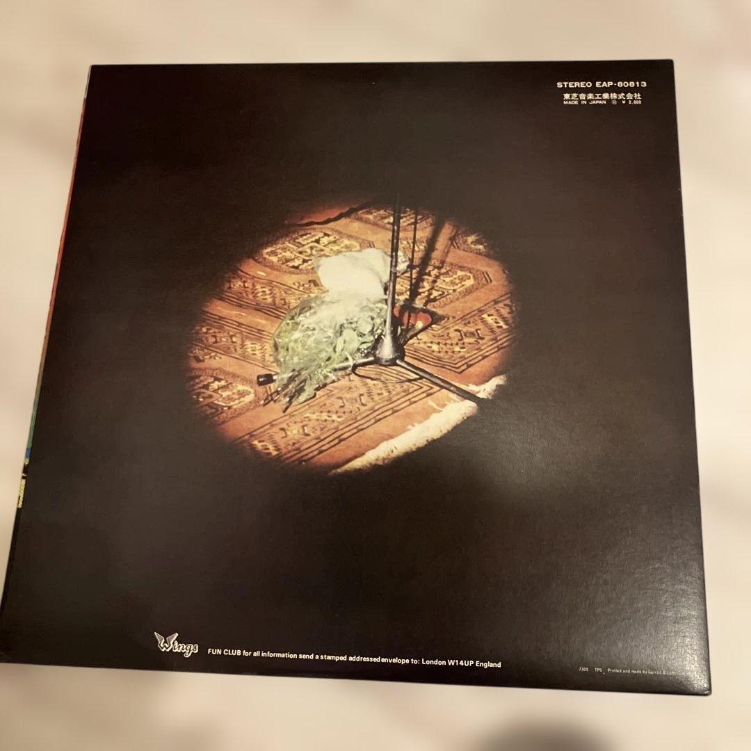 Paul McCartney & Wings Red Rose Speedway LP 1973 Japan Apple EAP-80813 w/ OBI