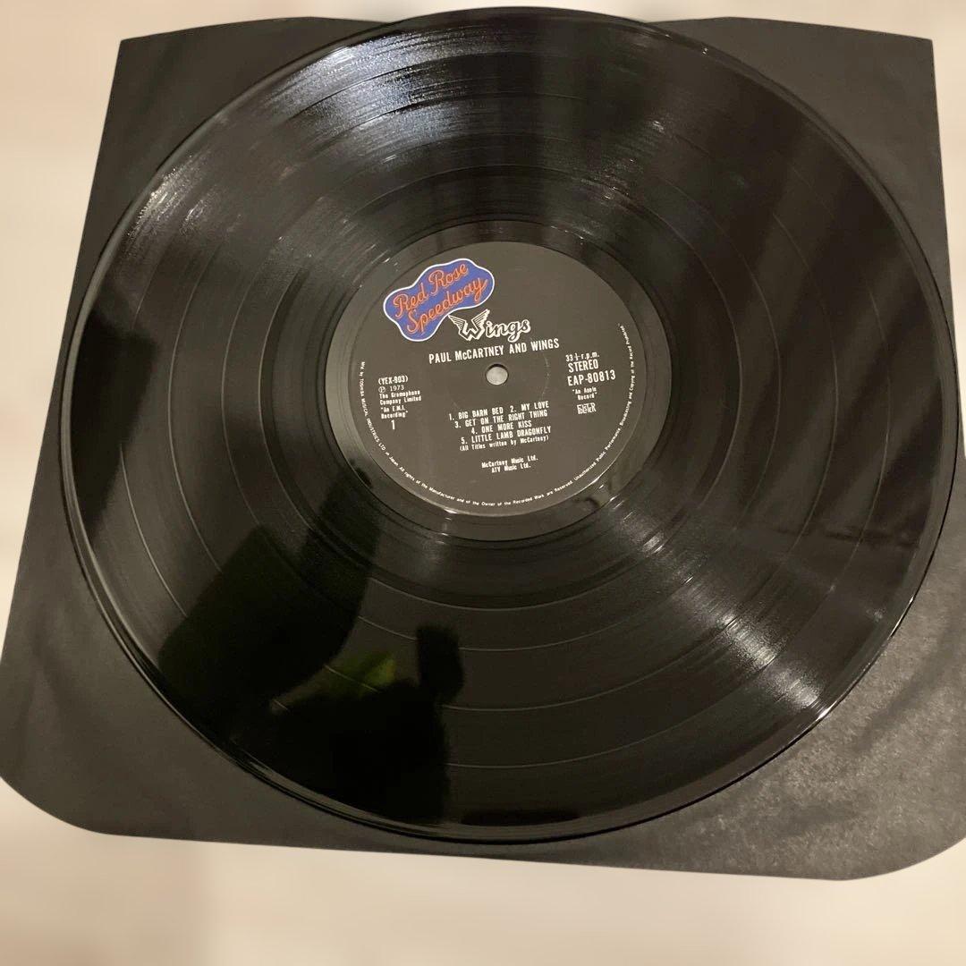 Paul McCartney & Wings Red Rose Speedway LP 1973 Japan Apple EAP-80813 w/ OBI