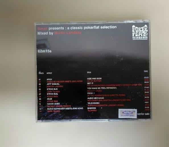 Barak presents: A Classic Pokerflat Selection CD Mixed by Martin Landsky Japan