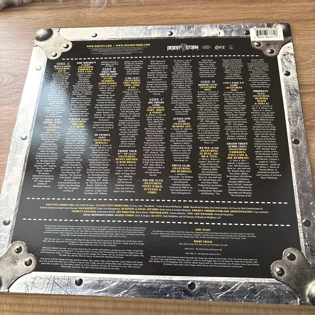 DJ Envy - The Desert Storm Mixtape: Blok Party Vol. 1 Vinyl 2LP Hip Hop 2003
