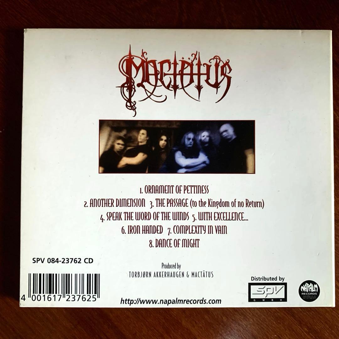 Mactatus - The Complex Bewitchment CD Digipak Norwegian Black Metal 2000