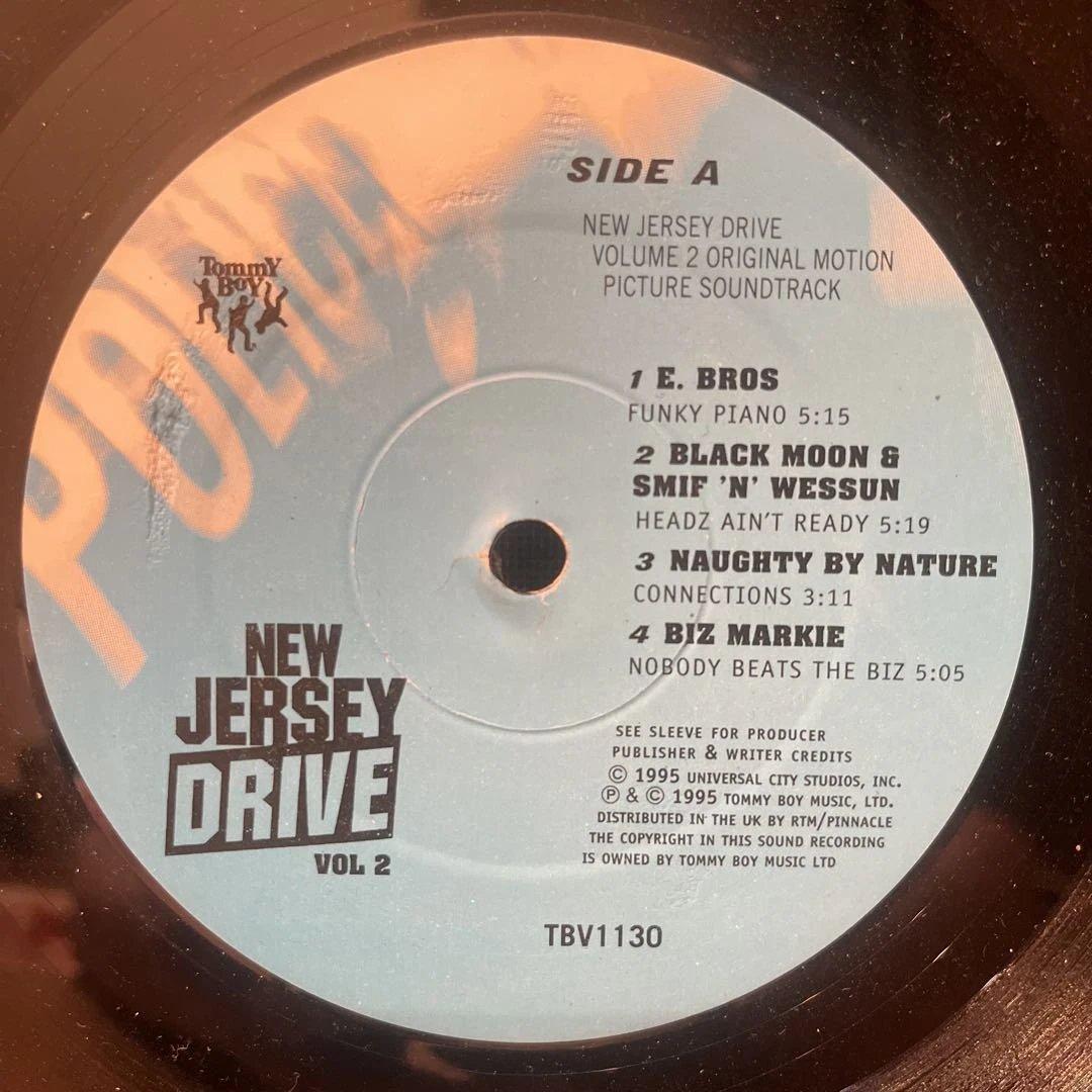 Various - New Jersey Drive Vol. 2 Original Soundtrack Vinyl LP 1995 Hip Hop
