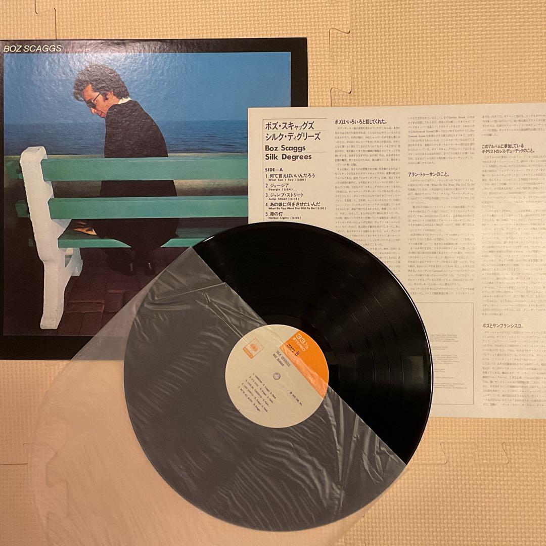 Boz Scaggs Silk Degrees LP Vinyl 1976 CBS/Sony Japan Pressing Soul Rock