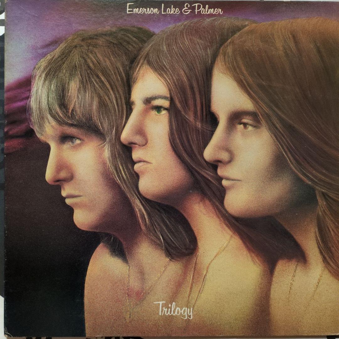 Emerson Lake & Palmer - Trilogy LP Vinyl 1972 Japan Atlantic Progressive Rock