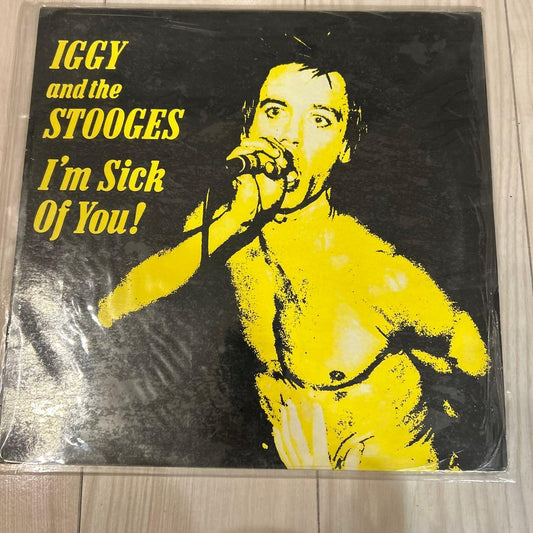 Iggy and the Stooges - I'm Sick Of You! Vinyl LP White Record Punk Rare