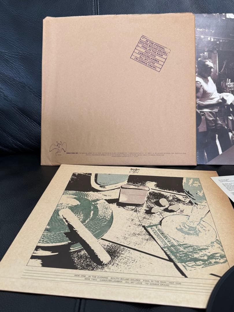 Led Zeppelin - In Through The Out Door LP 1979 Japan Pressing Vinyl Record