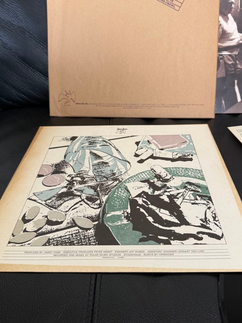 Led Zeppelin - In Through The Out Door LP 1979 Japan Pressing Vinyl Record