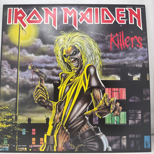 Iron Maiden Killers Vinyl LP Japan Pressing EMS-91016 Heavy Metal