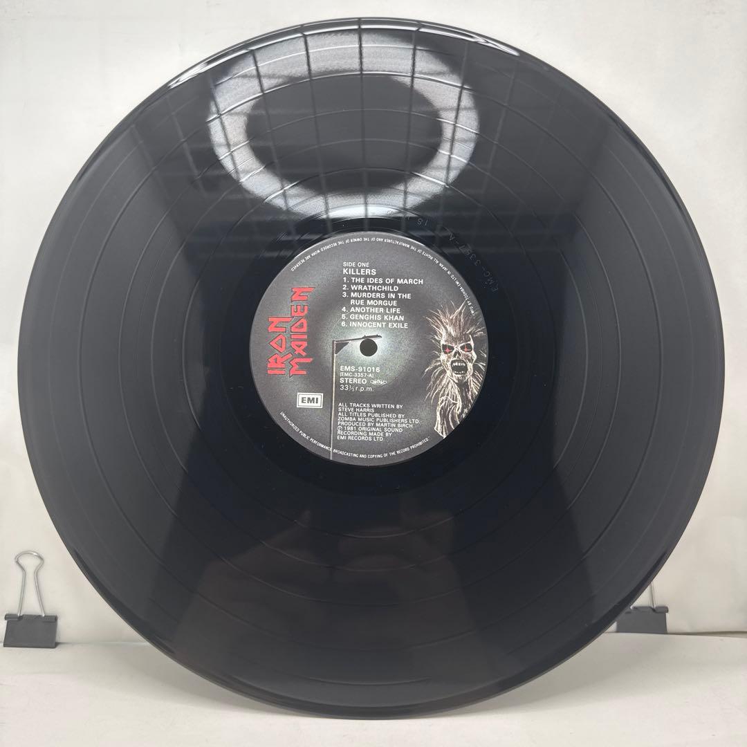 Iron Maiden Killers Vinyl LP Japan Pressing EMS-91016 Heavy Metal