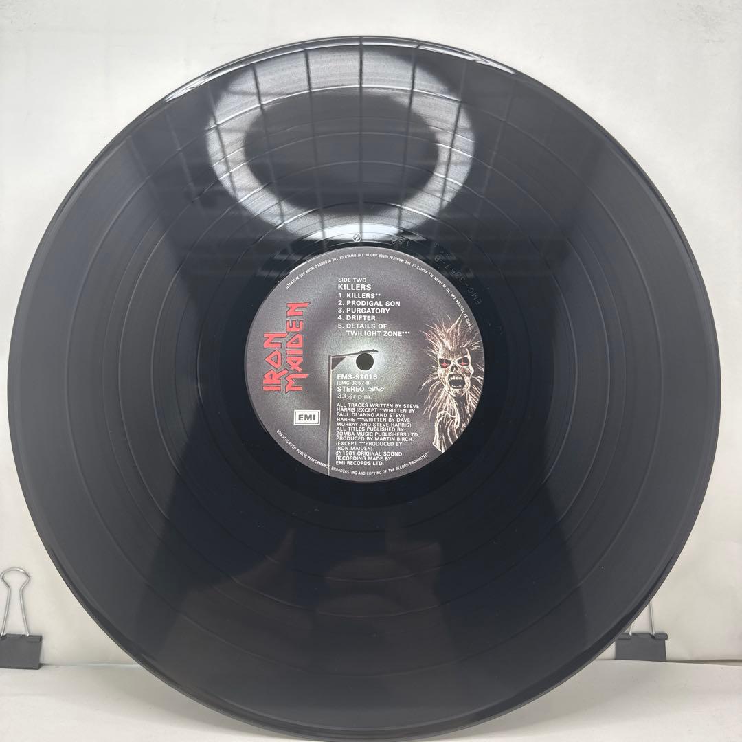 Iron Maiden Killers Vinyl LP Japan Pressing EMS-91016 Heavy Metal