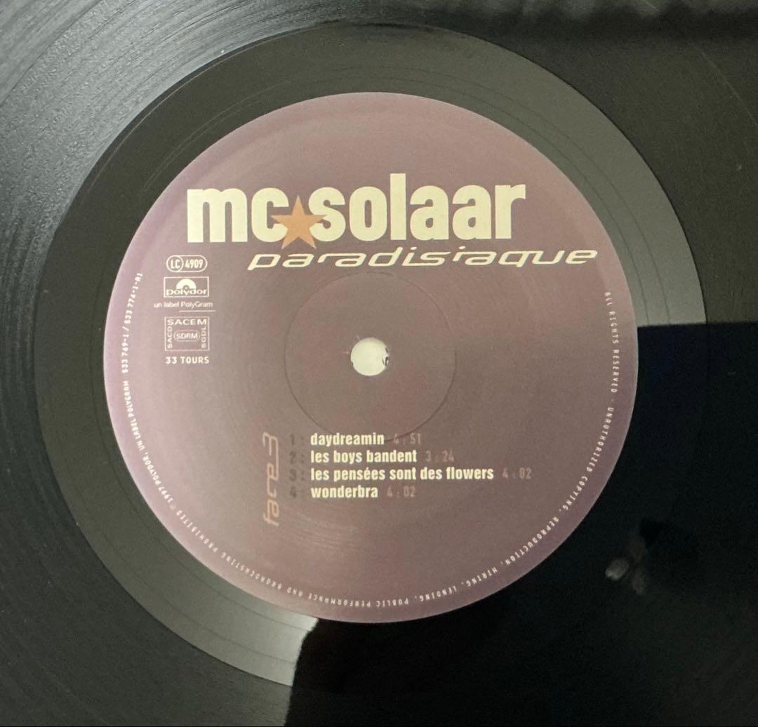 MC Solaar Paradisiaque 1997 French Original 2LP Hip Hop Vinyl Record
