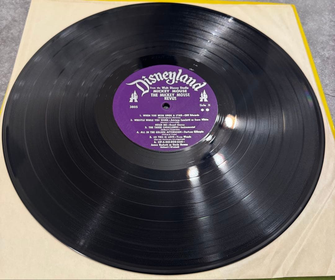 Mickey Mouse - This Is My Life Vinyl LP 1971 Disneyland Record ST-3805 US Orig
