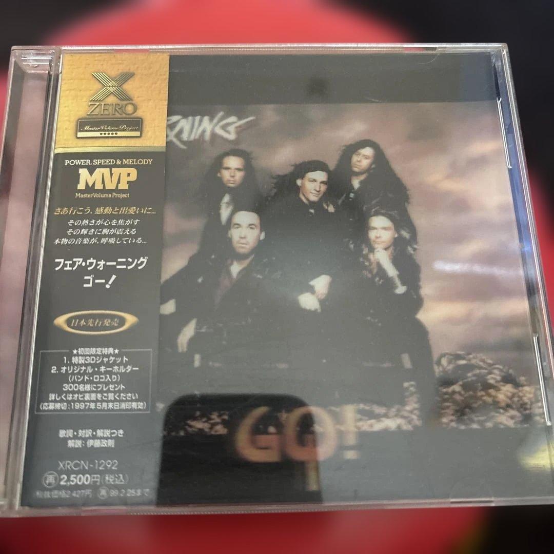 Fair Warning GO! CD Japan Press with OBI 1997 Hard Rock Melodic Metal