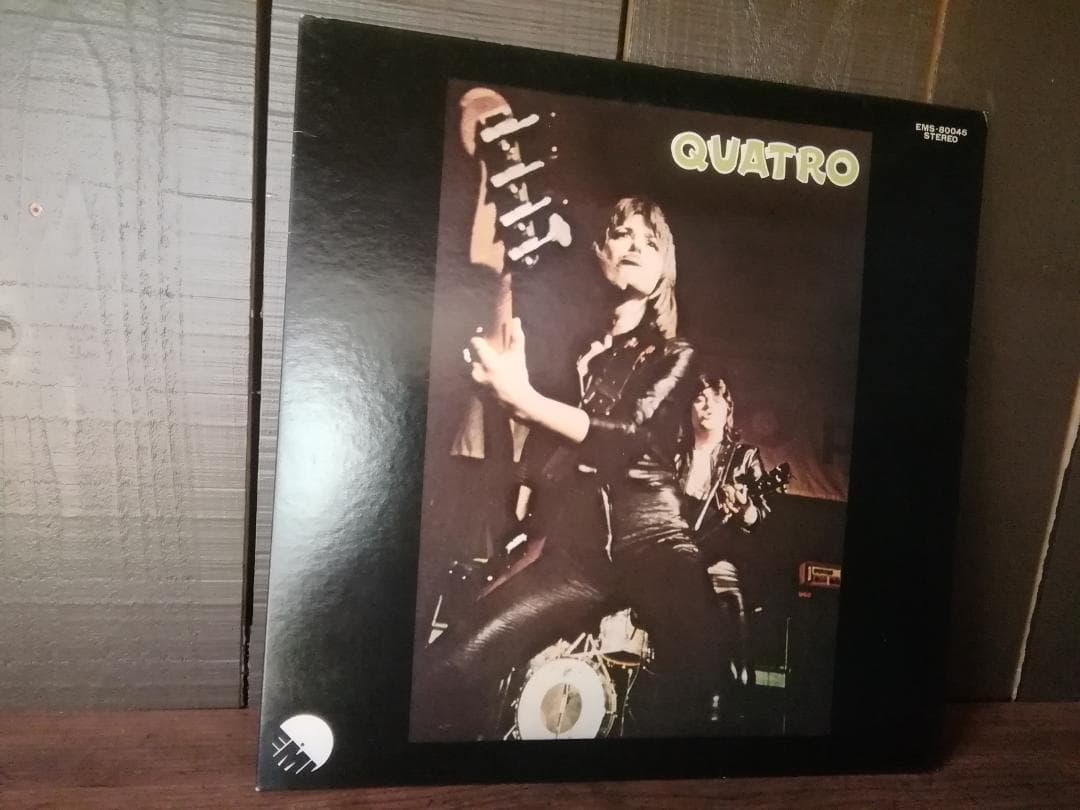 Suzi Quatro Quatro Vinyl LP 1974 Glam Rock Japan Pressing EMI EMS-80045