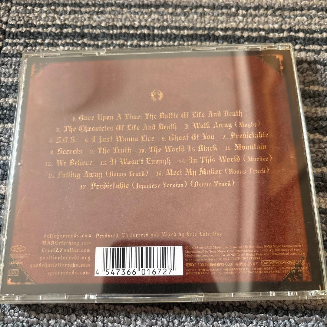 Good Charlotte - The Chronicles of Life and Death CD Japan Press with OBI 2004