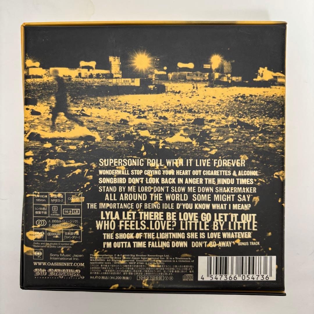 Oasis Time Flies 1994-2009 3CD+DVD Japan Limited Edition Box Set