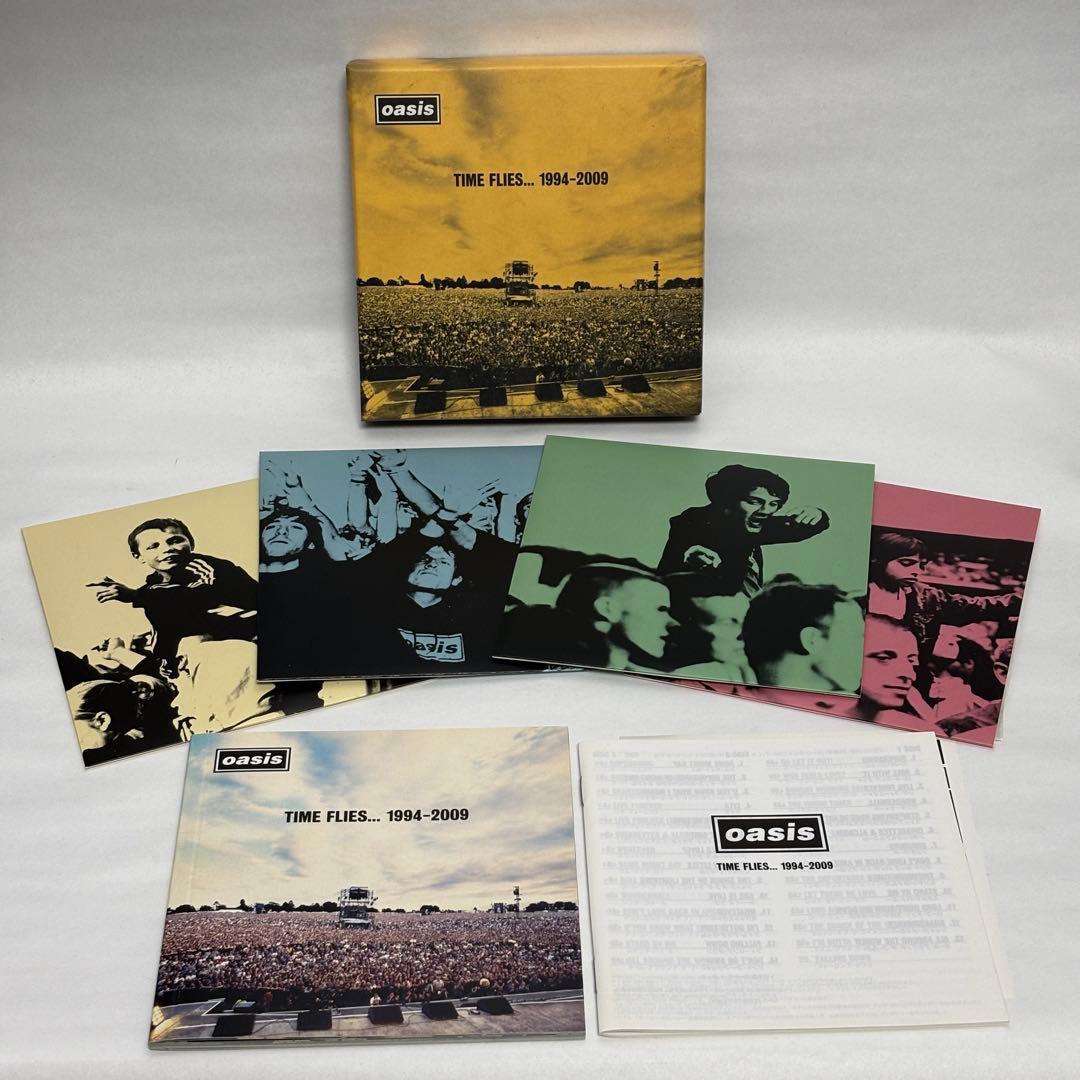 Oasis Time Flies 1994-2009 3CD+DVD Japan Limited Edition Box Set