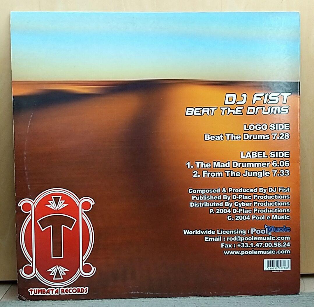 DJ Fist - Beat The Drums 12" Vinyl Electronic House Techno Tumbata 2004