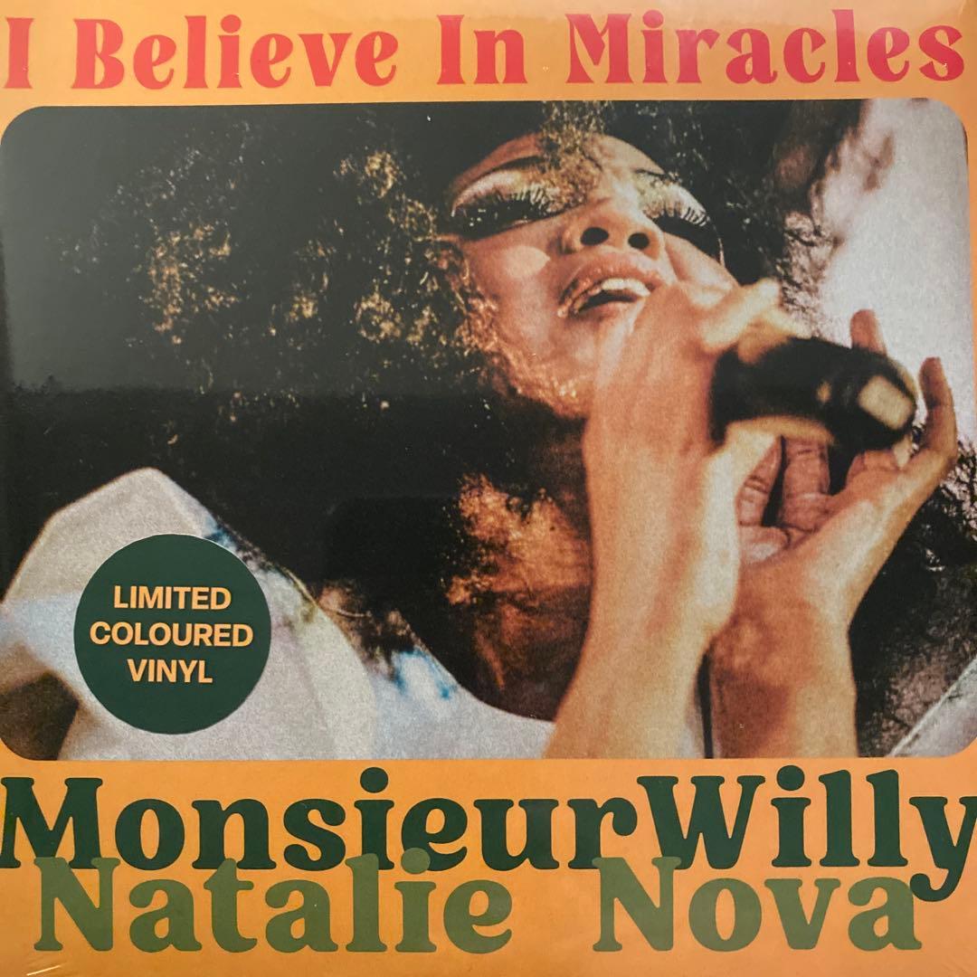MonsieurWilly Natalie Nova I Believe In Miracles 7" Limited Color Vinyl