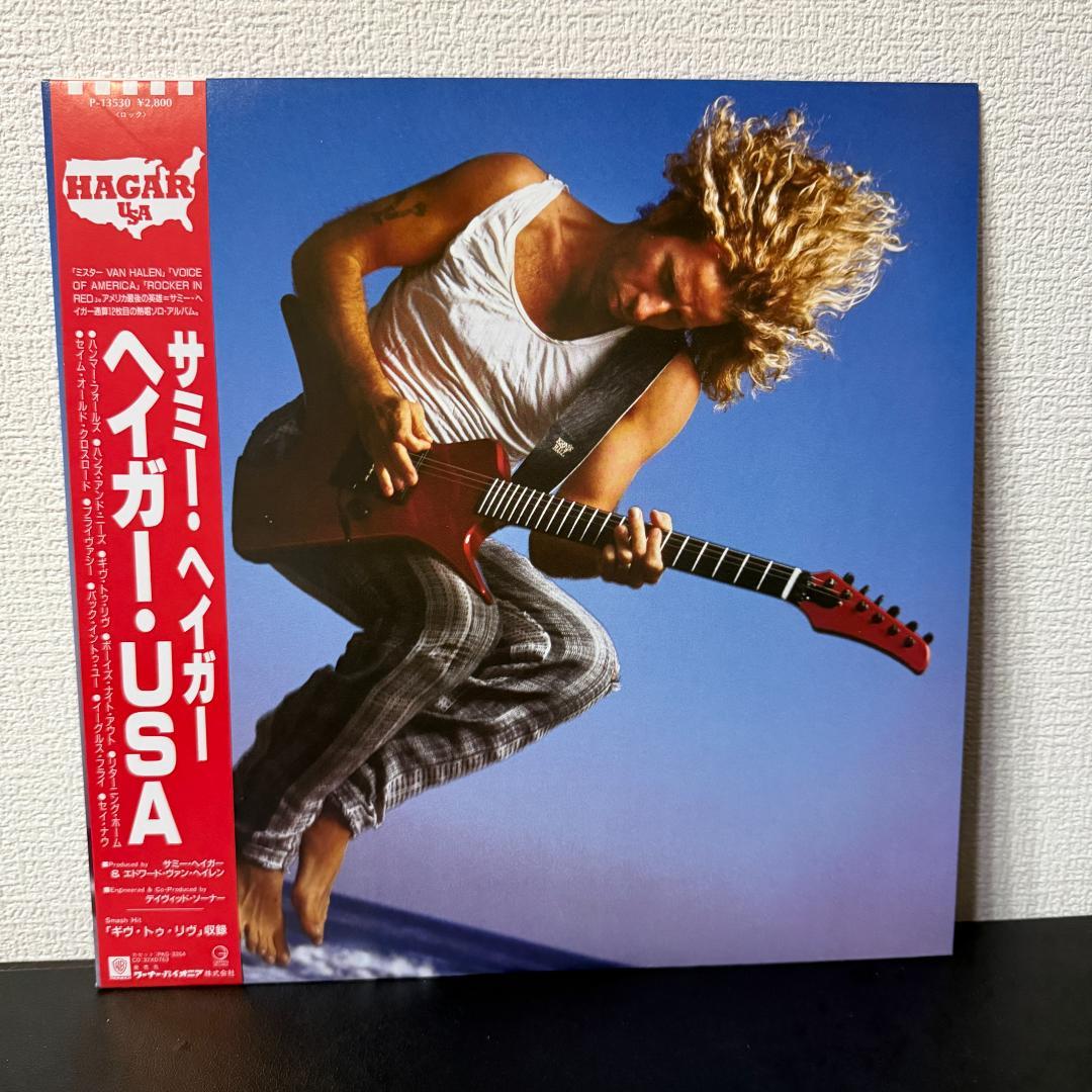 Sammy Hagar - Sammy Hagar (I Never Said Goodbye) LP Vinyl Japan w/Obi Insert