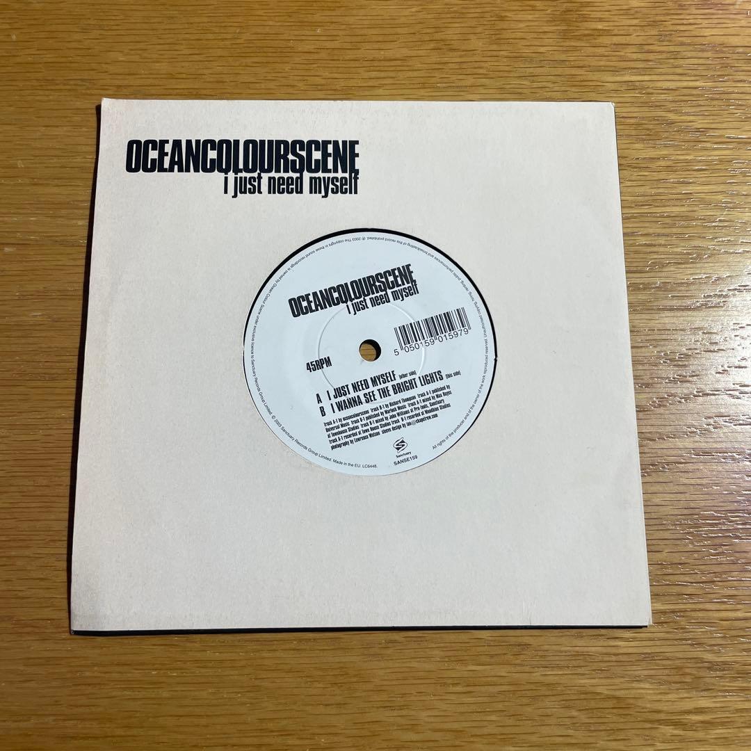 Ocean Colour Scene I Just Need Myself 7" Single UK Britpop Record Near Mint | Japansoundstore